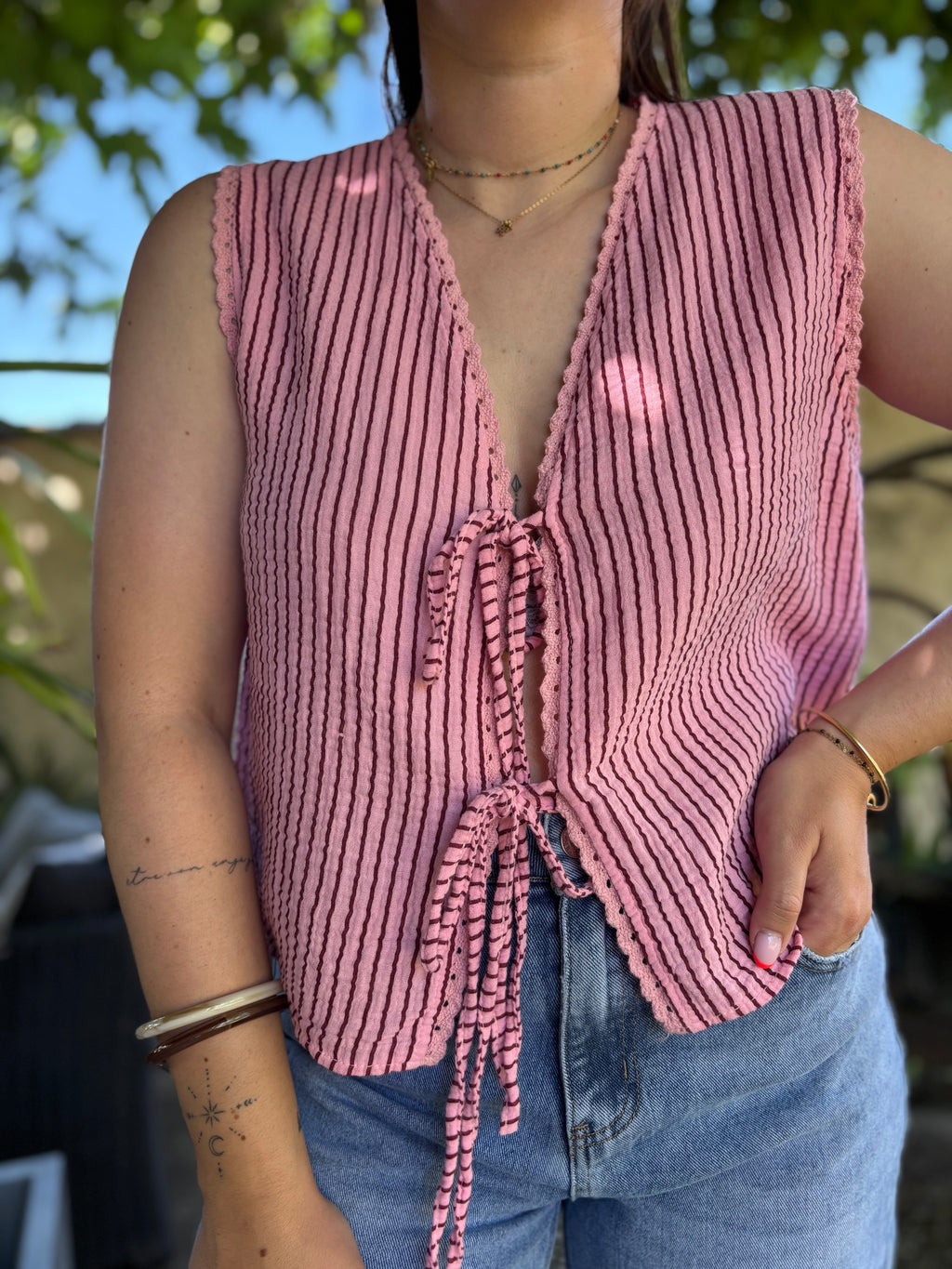 Haut Chloe rose