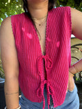 Haut Chloe fushia
