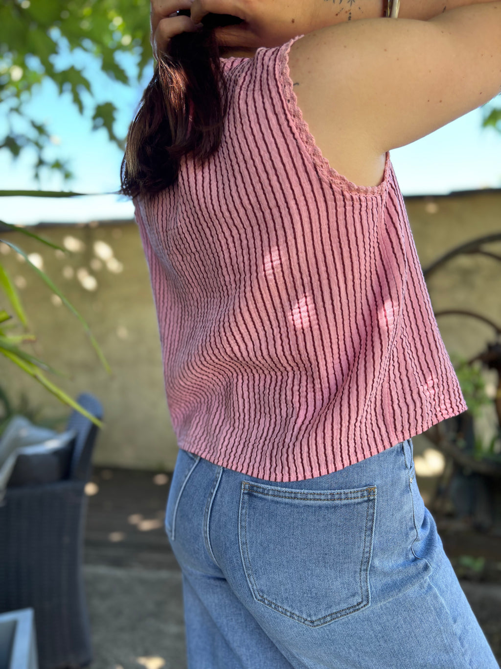 Haut Chloe rose