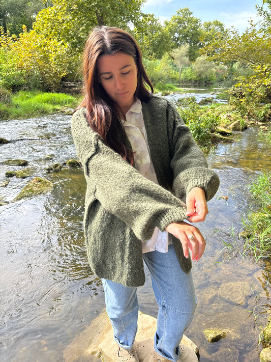 Gilet Genna kaki