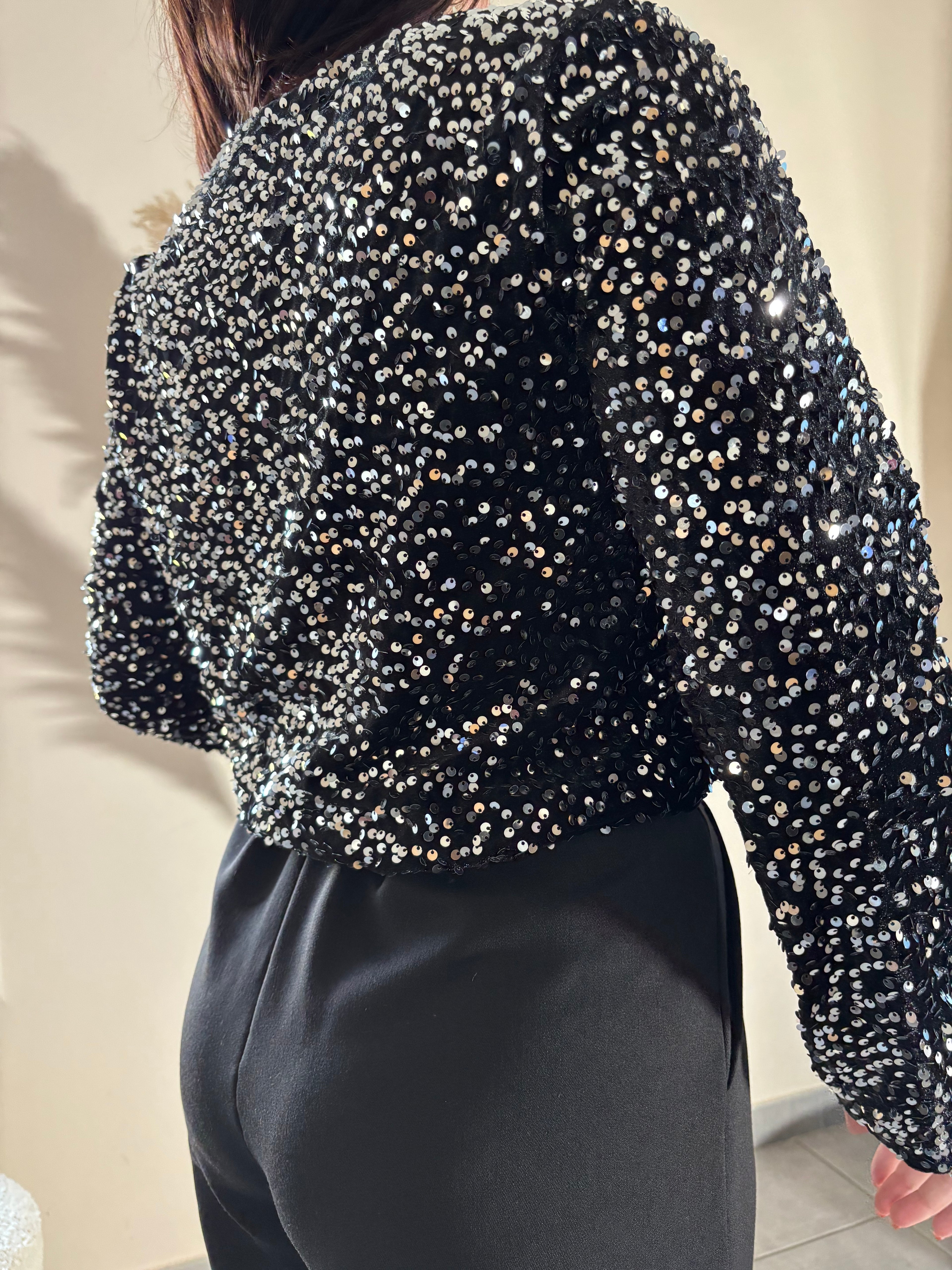 Top Adeline argenté