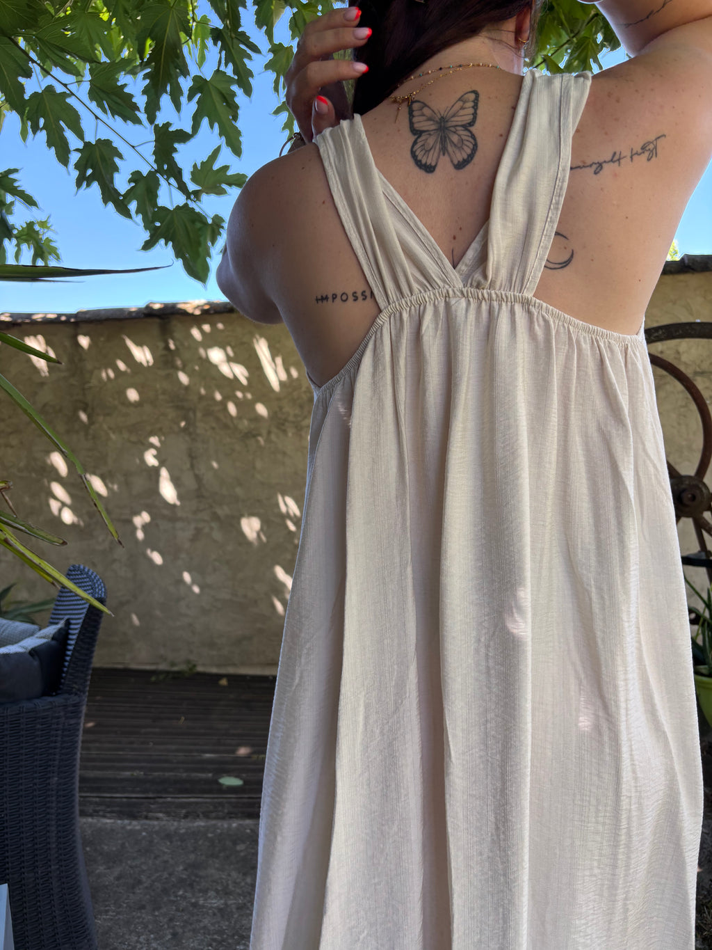 Robe Esmee beige