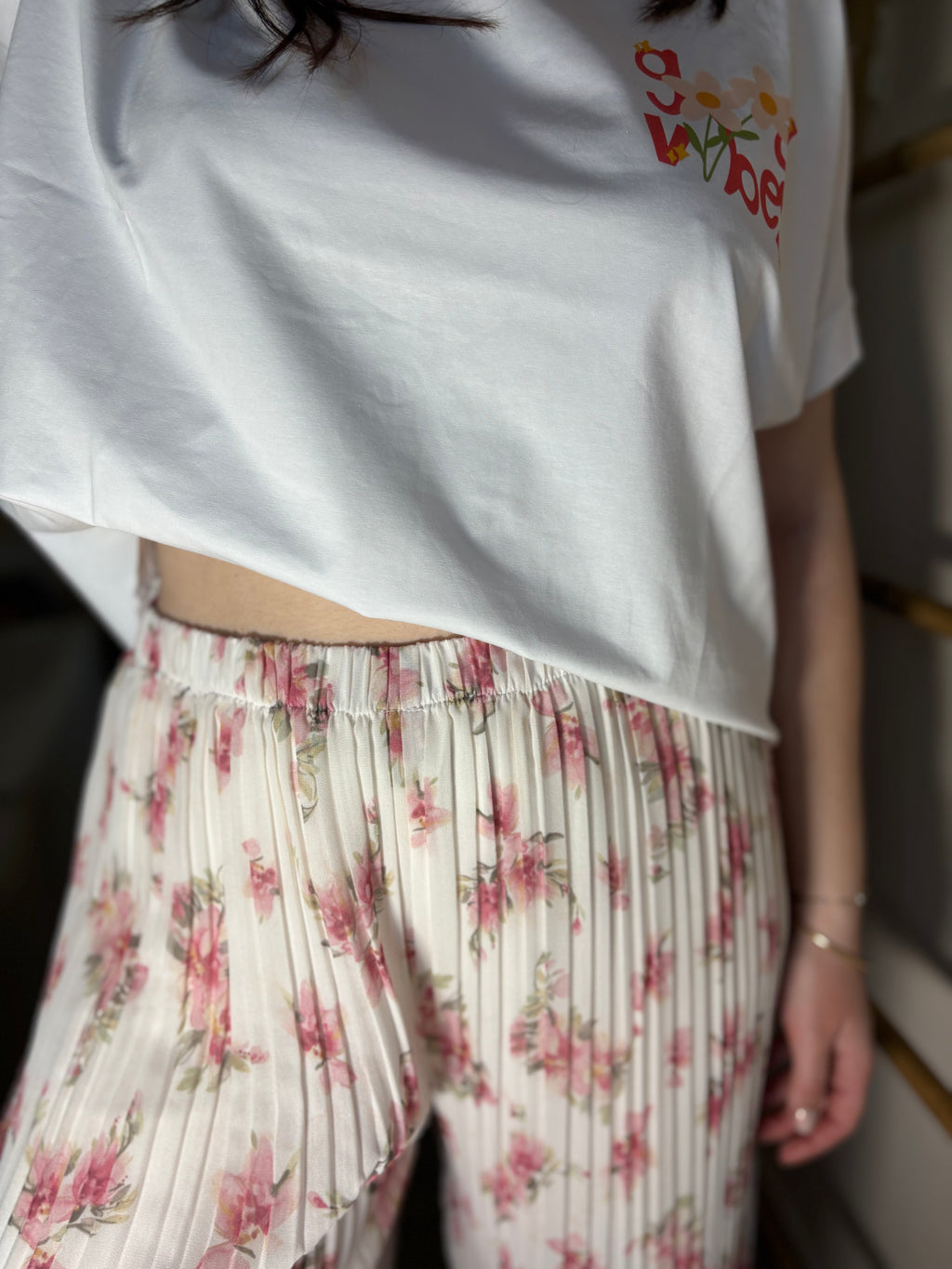 Pantalon Evie écru