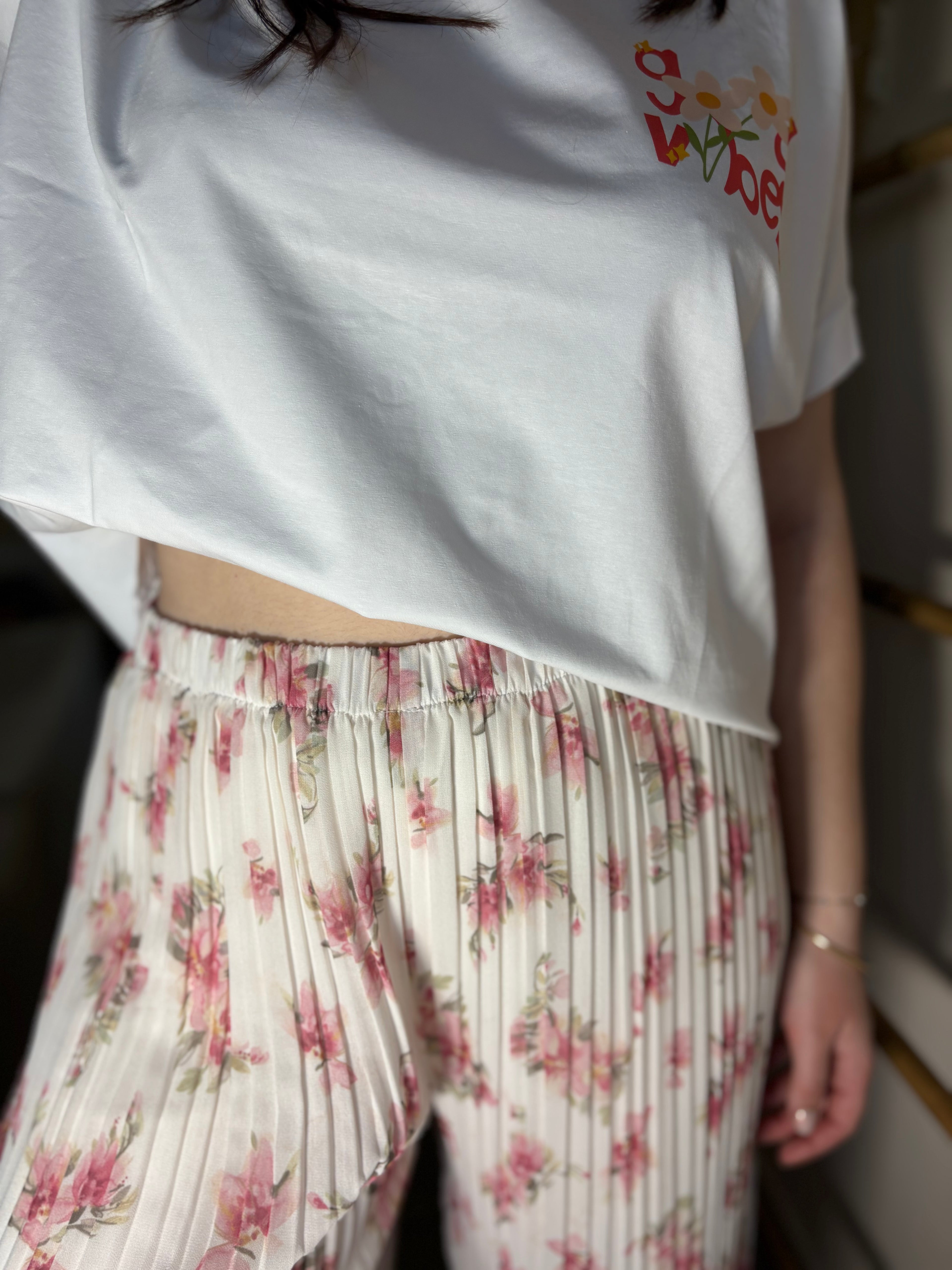 Pantalon Evie écru