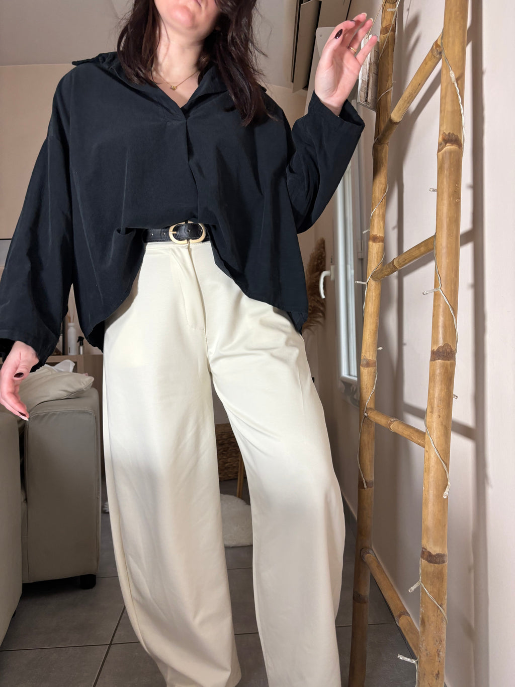 Pantalon Pablo écru