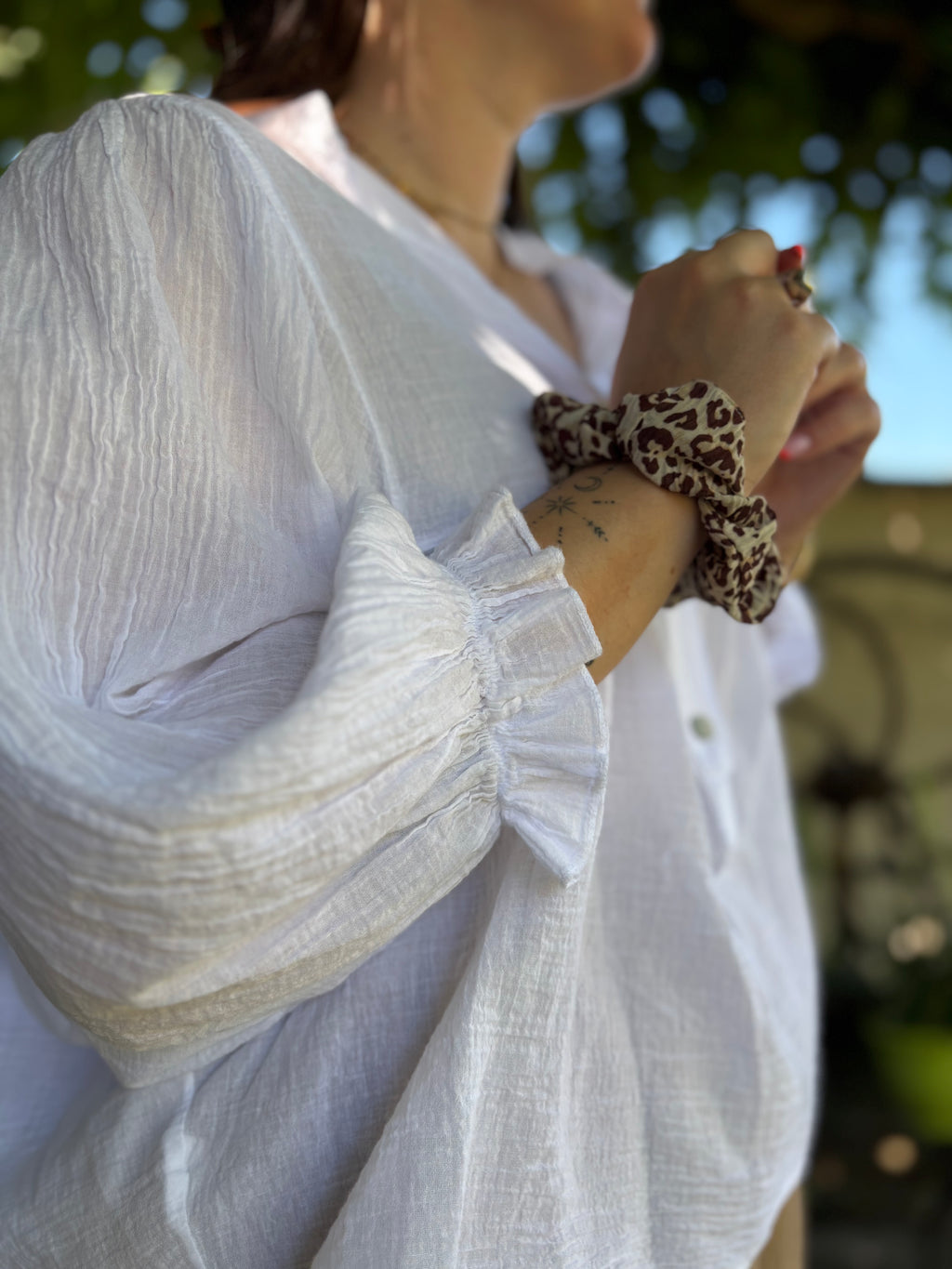 Blouse Aria blanche
