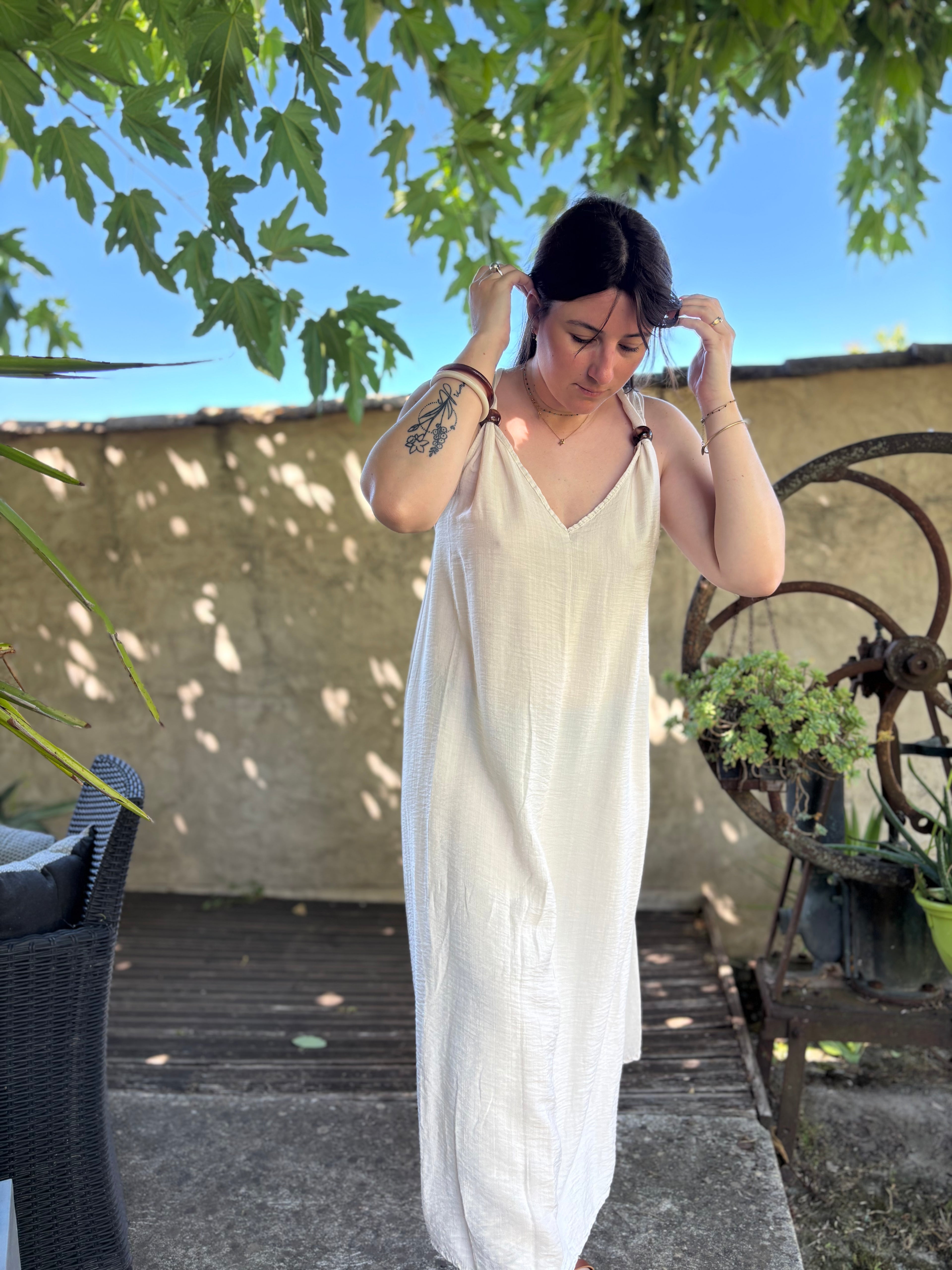 Robe Esmee beige
