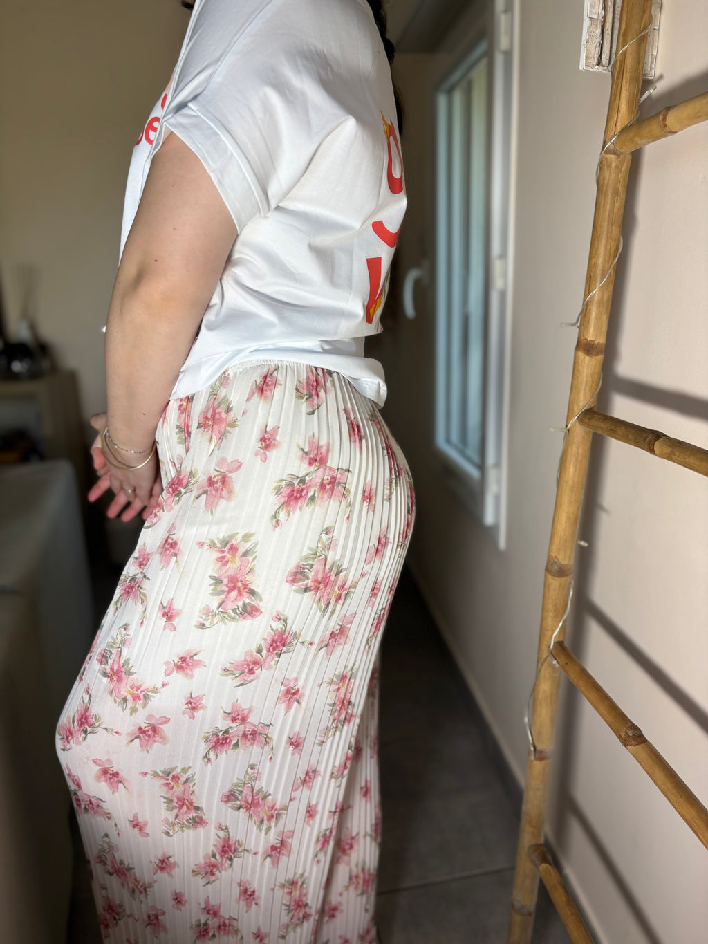 Pantalon Evie écru