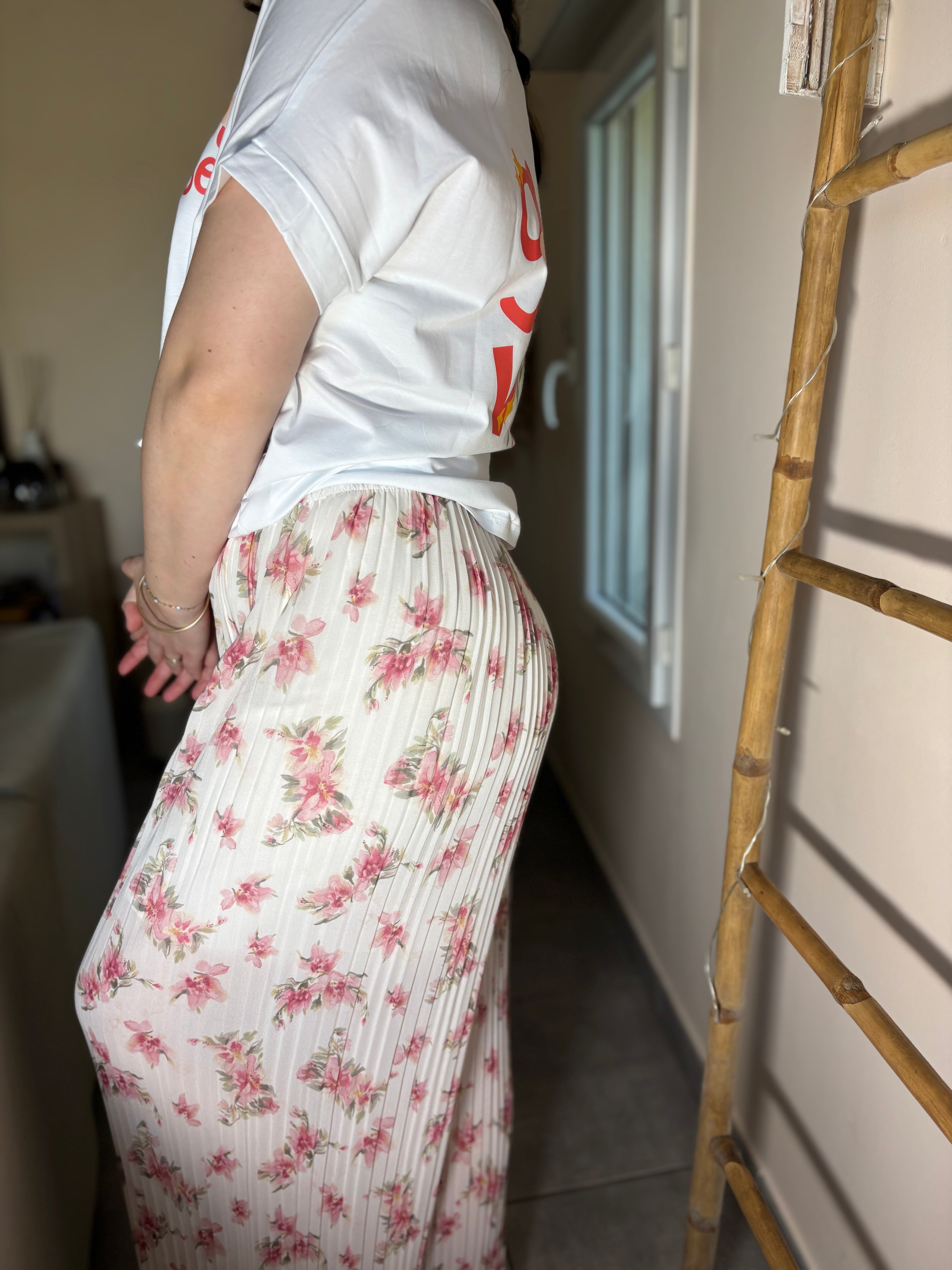 Pantalon Evie écru