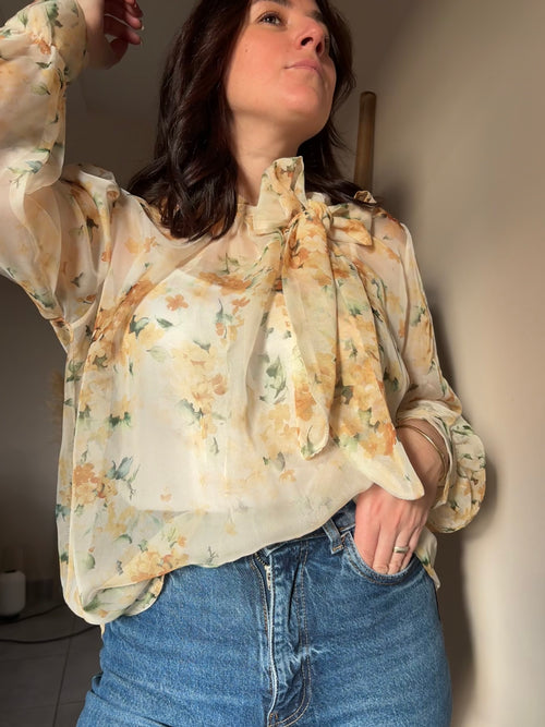 Blouse Adria jaune clair