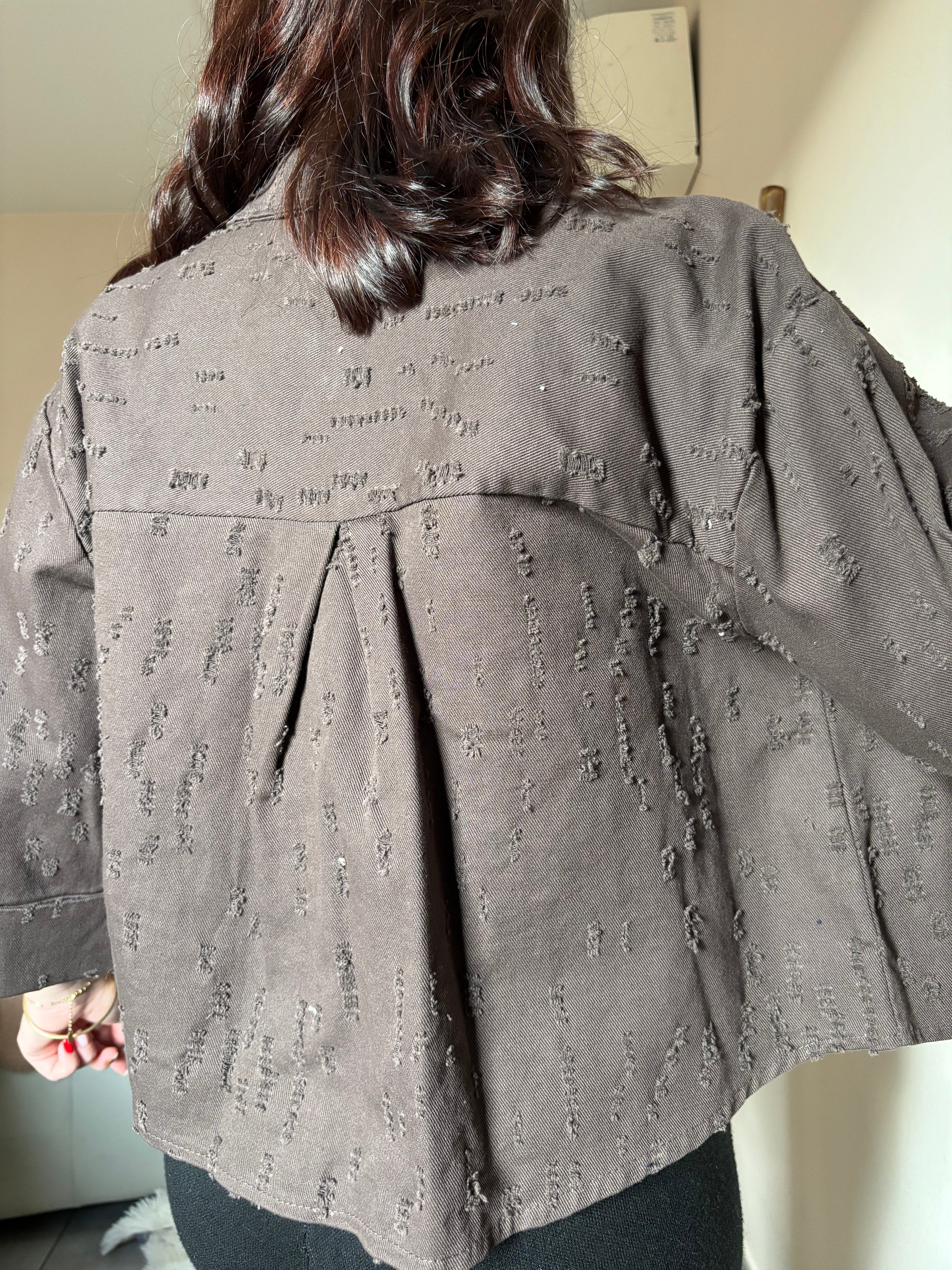 Veste Baptiste marron