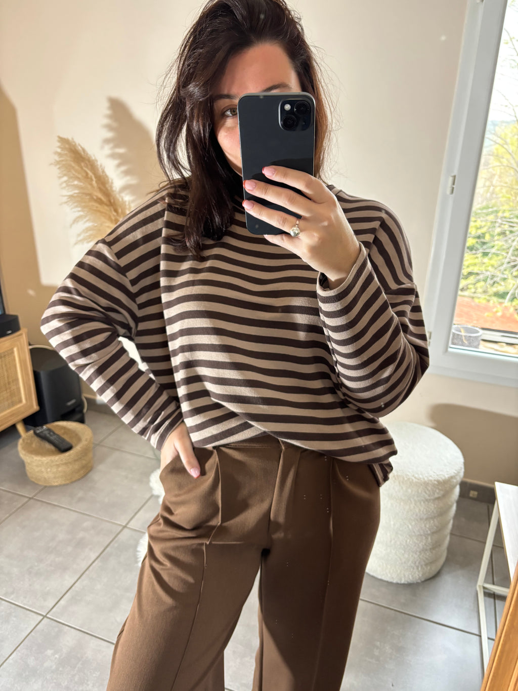 Haut Nova marron