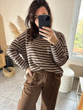Haut Nova marron