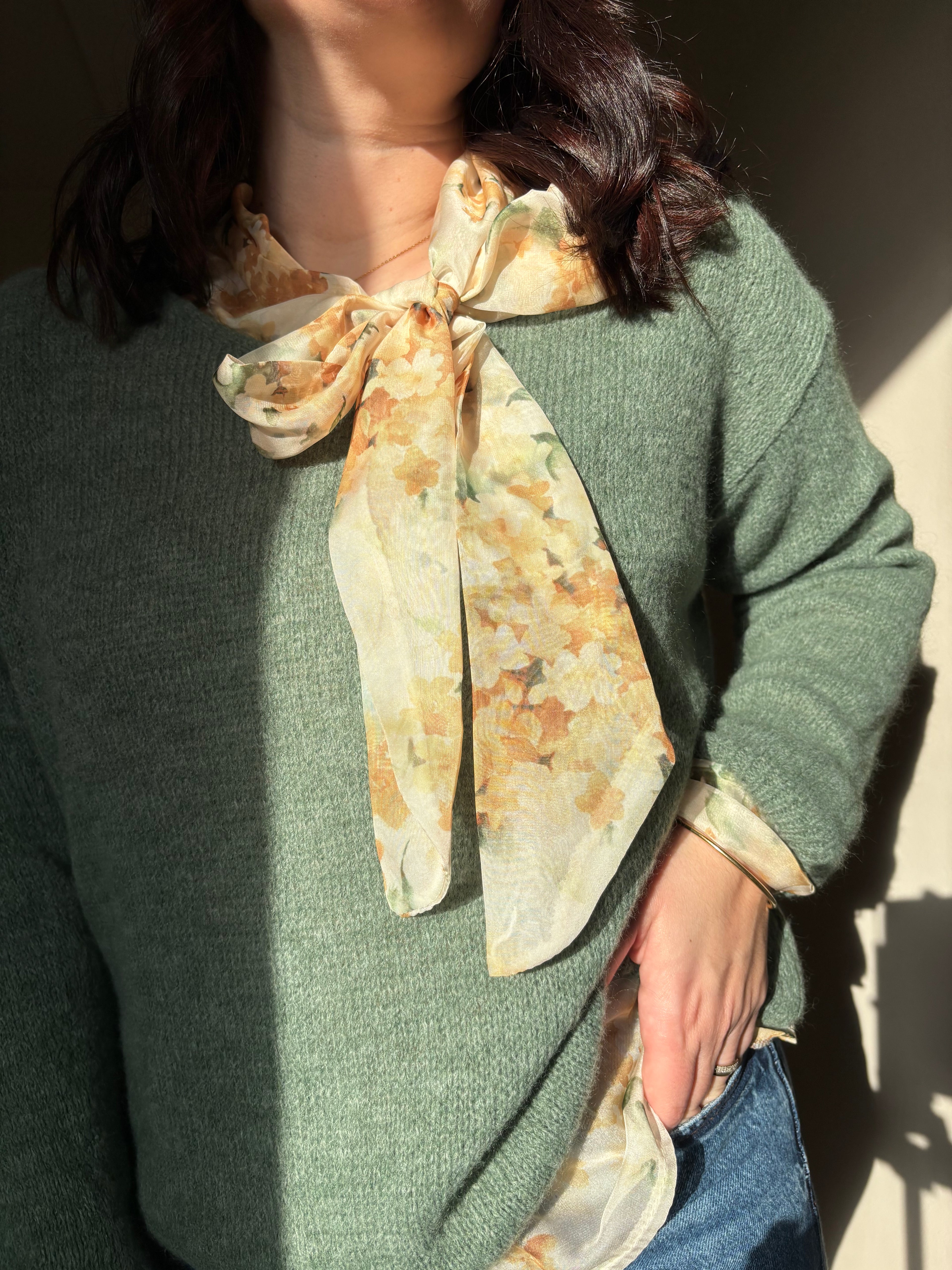 Blouse Adria jaune clair