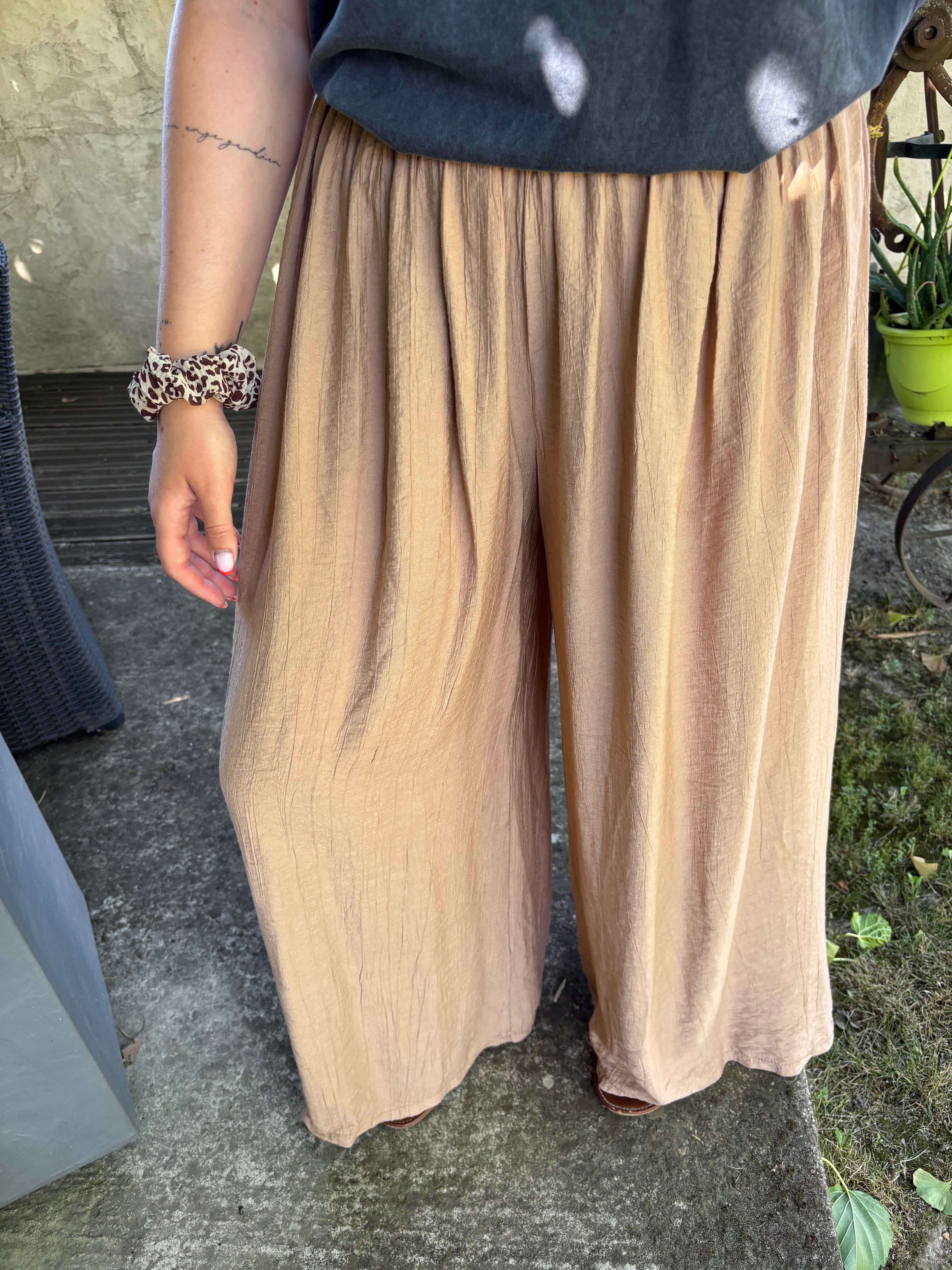 Pantalon Finn camel