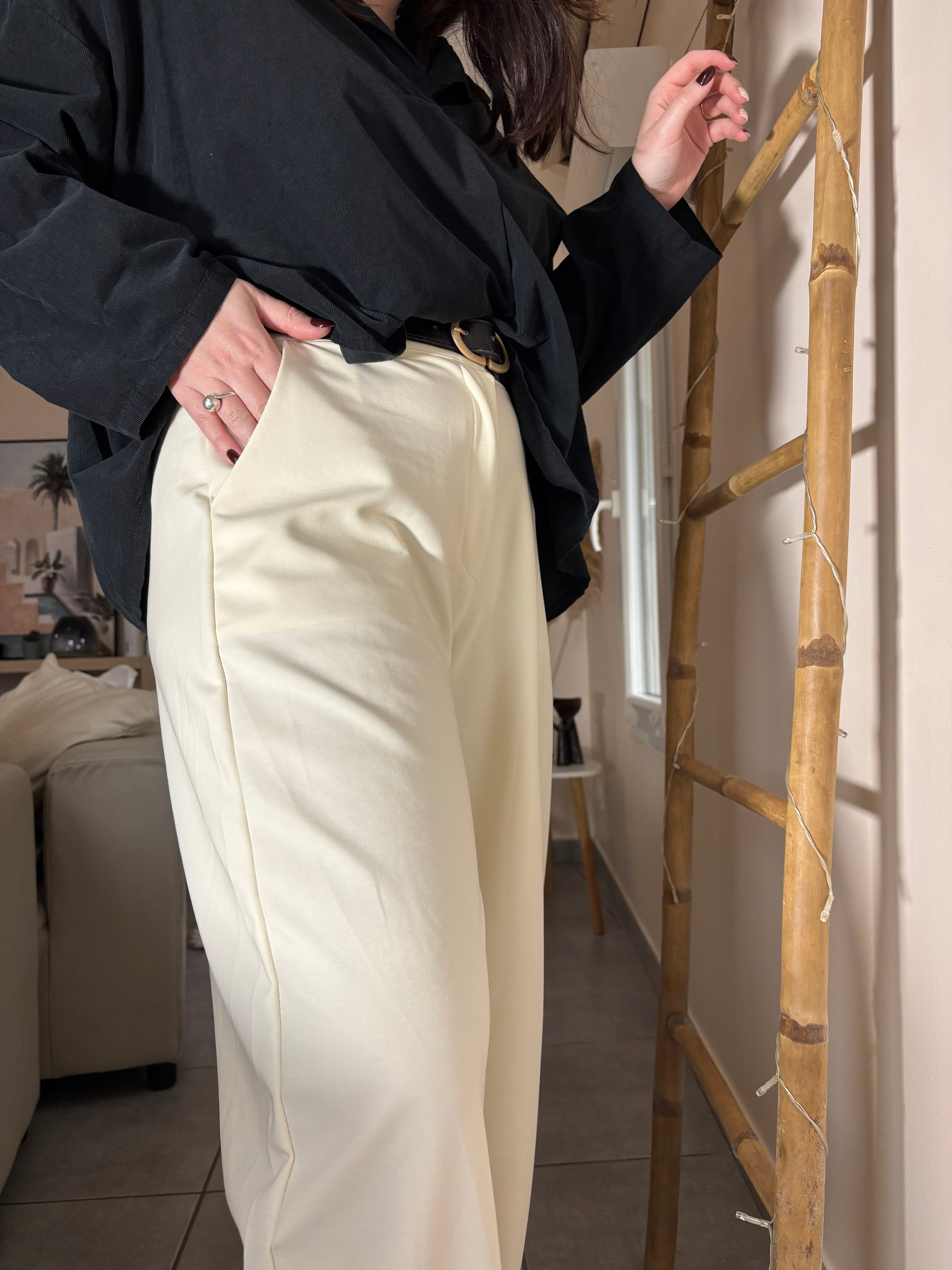 Pantalon Pablo écru