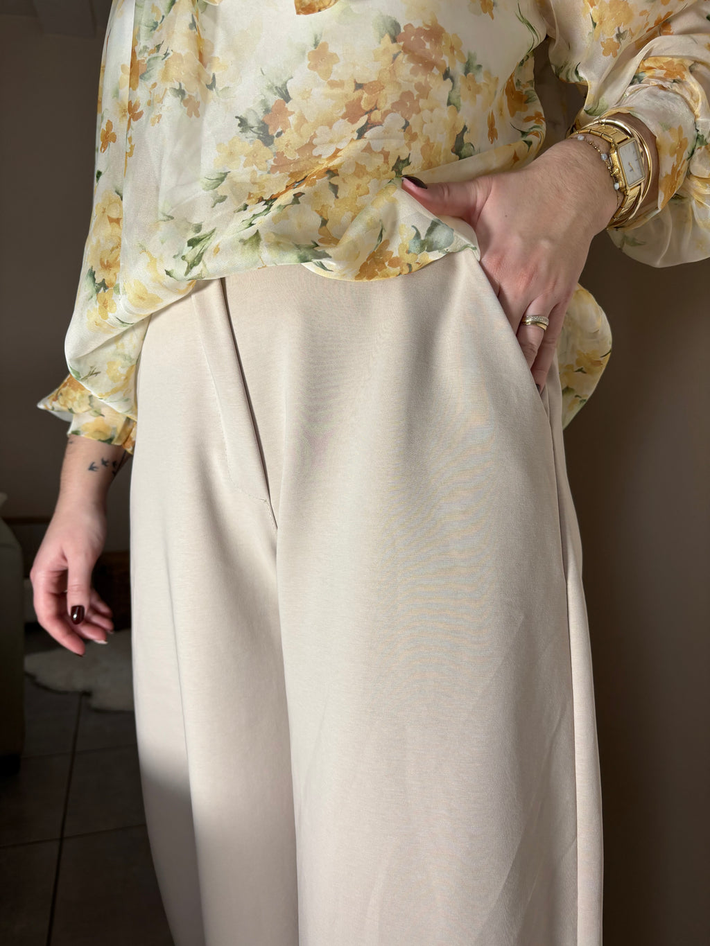 Pantalon Pablo beige