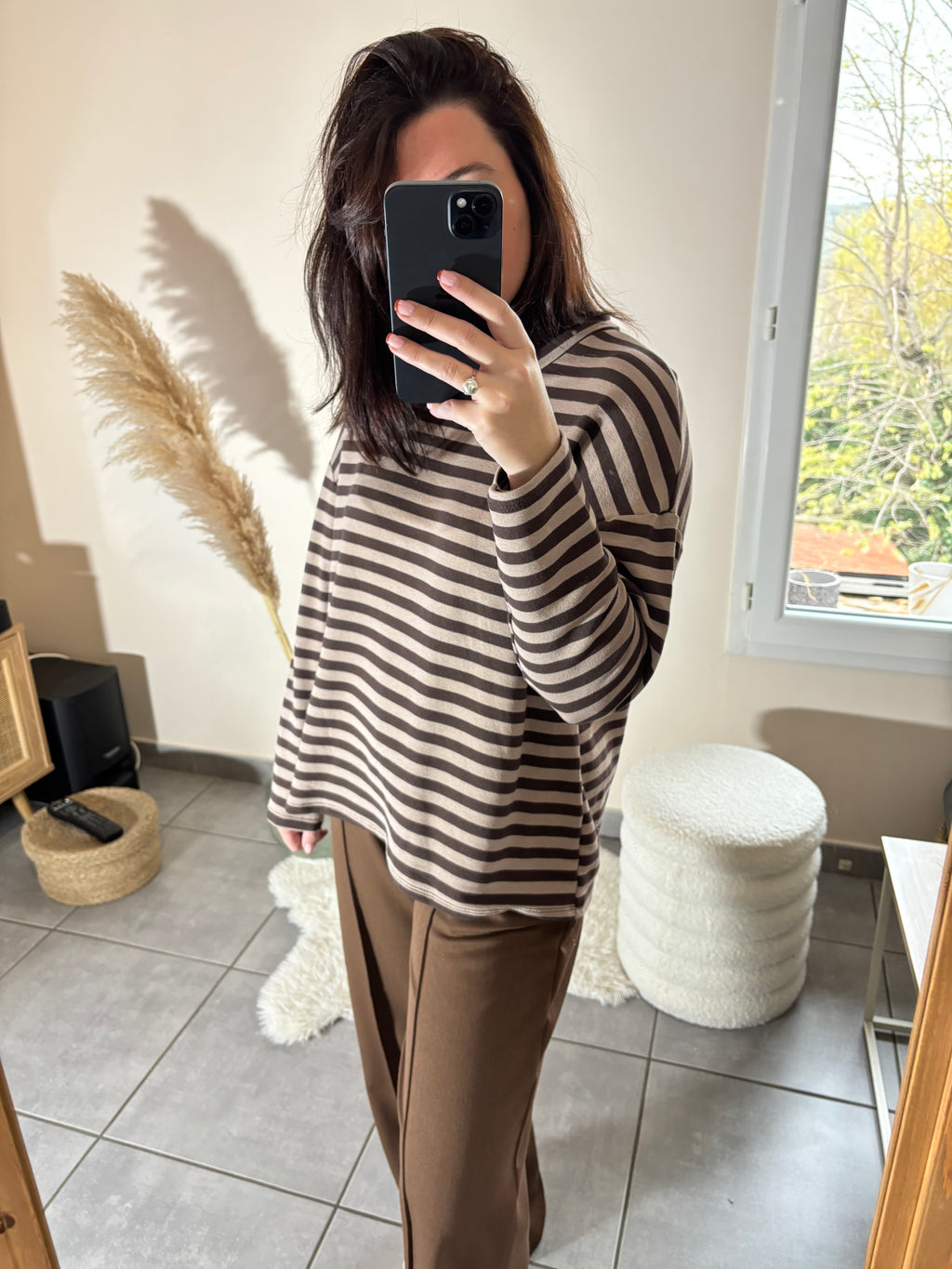 Haut Nova marron