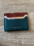 Porte carte Bastian bleu
