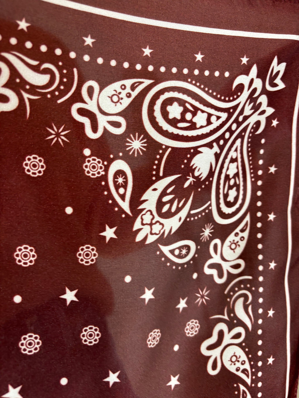 Foulard Jolia bordeaux